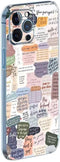 Phone Case with Bible Verses, Compatible with iPhone 15, Jesus Quotes Christian Design, Soft Shockproof Cover