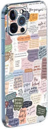 Phone Case with Bible Verses, Compatible with iPhone 15, Jesus Quotes Christian Design, Soft Shockproof Cover