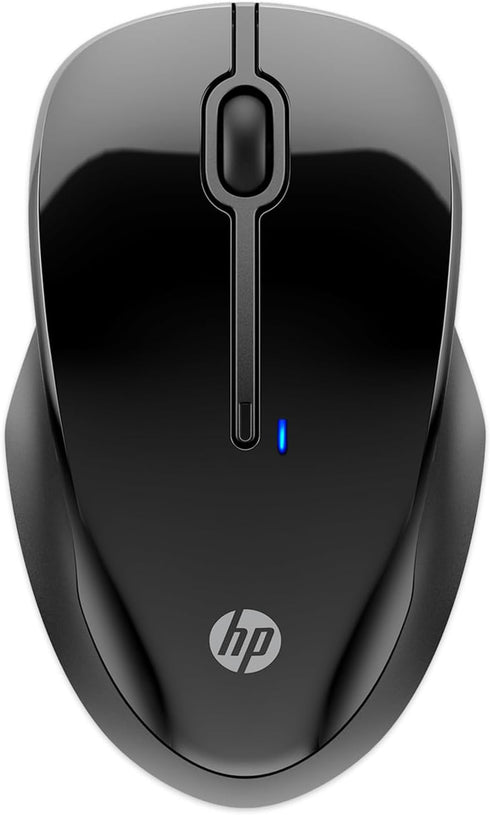 HP 250 Dual Mouse, Multi-OS & Device Compatibility, Dual-Mode 2.4 GHZ or Bluetooth, Ambidextrous (Black)
