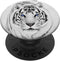 White Tiger Blue Eyes Cute Big Wild Cat Animal Gift Idea PopSockets PopGrip for Phones and Tablets