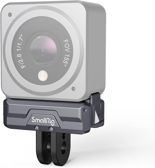 SMALLRIG Magnetic Adapter Mount for DJI Action 4/3/2, with 1/4” Thread for Tripod, Selfie, Vlogging - 3662