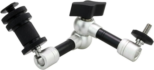 Haoge 7" Adjustable Friction Articulating Magic Arm for DSLR Rig, Camera LCD Monitor, LED Light