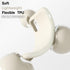 for iPhone 11 Case, Cute Glossy Soft Rubber Gel Jelly Protective Plastic Cover for Women Girl, Slim Thin Shockproof
