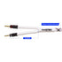 12AWG OFC HiFi Speaker Wire with Dual Gold Plated Banana Tip Plugs, Heavy Duty Braided - 15 Feet