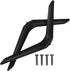 Tv Stand Base with Adjustable Plastic Legs Double Hole Design for Tabletop