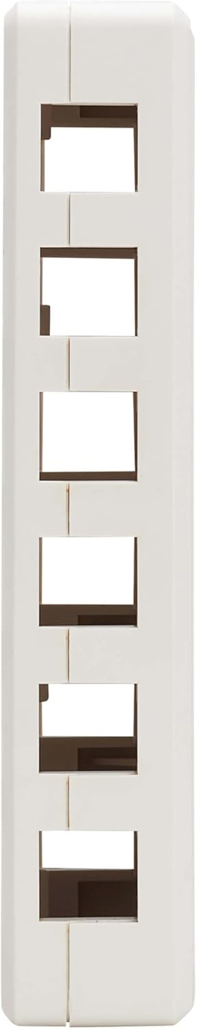 Tripp Lite 12-Port Surface-Mount Box for Keystone Jacks - Additional Breakout Pieces, Mounting Screws Included