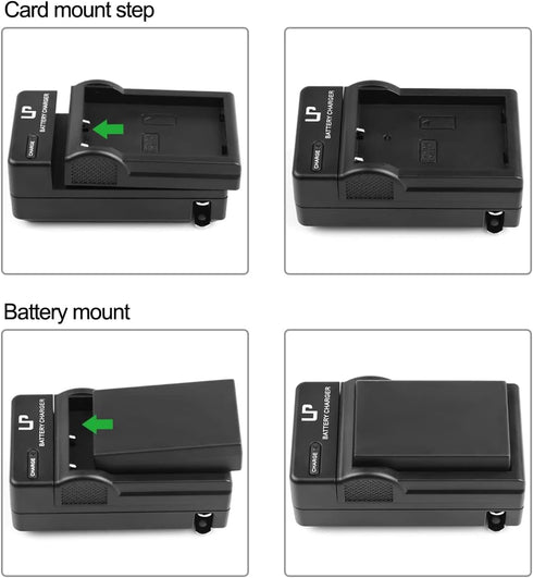 LP EN-EL9 Battery Charger for Nikon EN-EL9 EN-EL9a Battery, Compatible with D40, D60, D5000 Cameras
