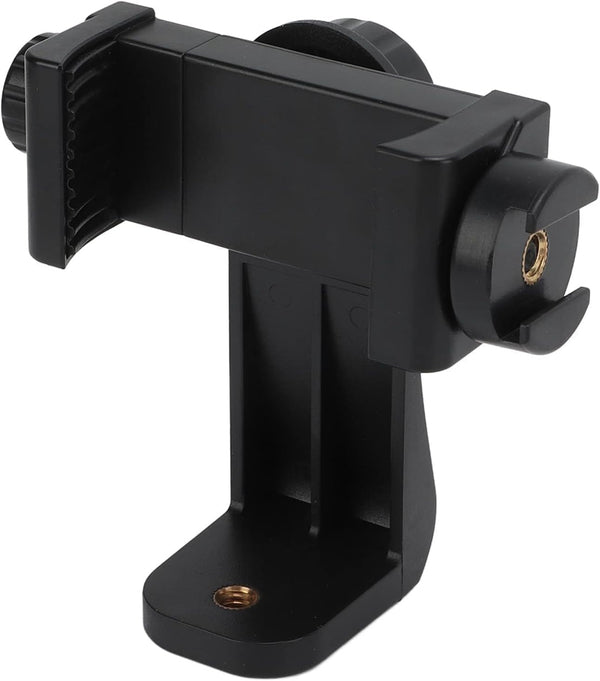 Cyrank Tripod Phone Mount Holder Head Standard Screw Adapter 360 Degree Rotatable Digtal