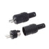 Hanzou 10 Pcs 2 Pin DIN Speaker Plug, Hifi Loudspeaker Cable Solder Connector