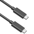 Akingdleo Portable External Monitor USB c Cable,10Gbps USB 3.1 USB C 100W Fast