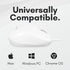 Macally USB Wired Mouse - 3 Button, Scroll Wheel, 5 Foot Long Cord, Compatible with Apple and Windows