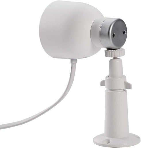 HOLACA Wall Mount for Nest Cam, Versatile Aluminum Bracket for Google Nest Cam Outdoor Security Camera (White-Aluminum)