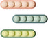 3 Pack Pea Cable Clips, USB Charging Cord Organizer for Wire Management in Car, Office, Bedroom