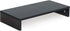 TEAMIX 20 inch Monitor Stand Riser, Wood Stand for Desk, Computer Stand with Keyboard Organizer, Black
