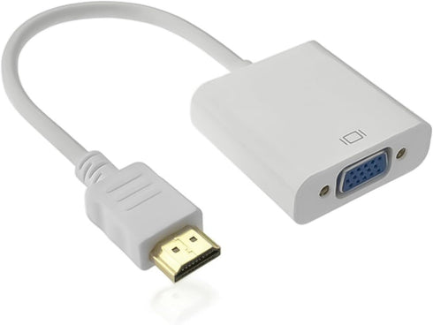 TENYELE 1080P HDTV To VGA Adapter Converters Output Computer Connector Dongle For Laptop PC Monitor Projector