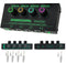4 Channels Headphone Amplifier with 1/4" and 1/8" TRS Jack Input for DJ Mixer, Headphone Splitter