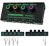 4 Channels Headphone Amplifier with 1/4" and 1/8" TRS Jack Input for DJ Mixer, Headphone Splitter