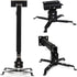 Yuarisx Projector Mount Wall Ceiling Bracket Adjustable Height and Tilt Extendable Arms DLP