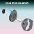 MTHGH 22mm Watch Strap Loops for Garmin Fenix 7/6/5, 5Pcs Fastener Rings and Dust Plugs