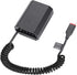 King Ma Dummy Battery NPFW50/ENEL15/LPE6/NP-FZ100/LPE8/NP-W126, Decoded Replacement with Type-C Power Adapter Cable for