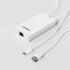 Gigabit PoE Splitter USB C 5V 3A, PoE to USB-C Adapter for Raspberry Pi 4, Security IP Cameras, IEEE 802.3at