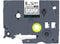 1PK White on Clear Standard Laminated Label Tape, Compatible for Brother P-Touch TZe-115 TZ115 TZe115 (6mm x 8m)