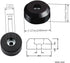 Sam&Johnny 4Pcs Speaker Isolation pad Rubber feet for Electronics Audio Turntable Speaker CD Guitar AV receivers Headphones Amp etc