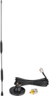 Eightwood 136-174MHz 400-480MHz PL259 SO239 Car Mobile Ham Radio Antenna High Gain Dual Band VHF UHF Male Antennae