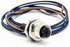 M12 Female Connector with Cable 0.2M A Coded Back Mount Wiring Waterproof 3Pin Straight Socket