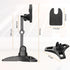 Adjustable Desk Phone Holder, Heavy Duty Cell Phone Stand for Home, Works for Popsocket, Fits All Sockets Grips