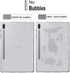 Zeking Transparent Case for Samsung Galaxy Tab S7 Plus/Tab S7 FE 5G/T975/T970, Ultra Slim Thin TPU Rubber Soft Skin