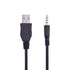 USB to 3.5mm Male Aux Audio Cable Cord, 3Ft Charger Cable for Headphones, Speakers, MP3/MP4 Players & More