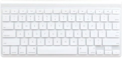 ProElife Ultra Thin Silicone Keyboard Protector Cover Skin for Apple Wireless Keyboard | Transparent