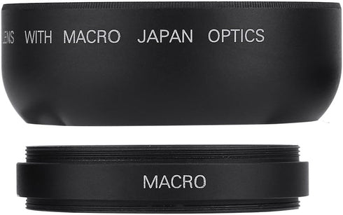 Wide Angle Macro Lens, 52mm 0.45X Magnification Universal Conversion Lens for Canon, Nikon, Sony