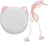 Paw Case Phones Microphone Headphones Wired Cat Style Corded - Phone Earphones Kitten Microphone USB Cell Cartoon Girls