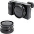 2 Pack Rear Lens Cap and Camera Body Cap Cover Kit for Sony A9 A7 A7II A7III A7IV A7S II III A7R II III A7RIV A7RV