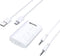 TV Bluetooth 5.3 Transmitter/Receiver 2-in-1 Mini Wireless Adapter with Headphones Dual Pairs, 3.5mm Aux Audio Jack,