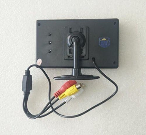 BW 4.3 Inch TFT LCD Screen Adjustable Car Monitor for Vehicle Backup Cameras, Security CCTV & Car DVR