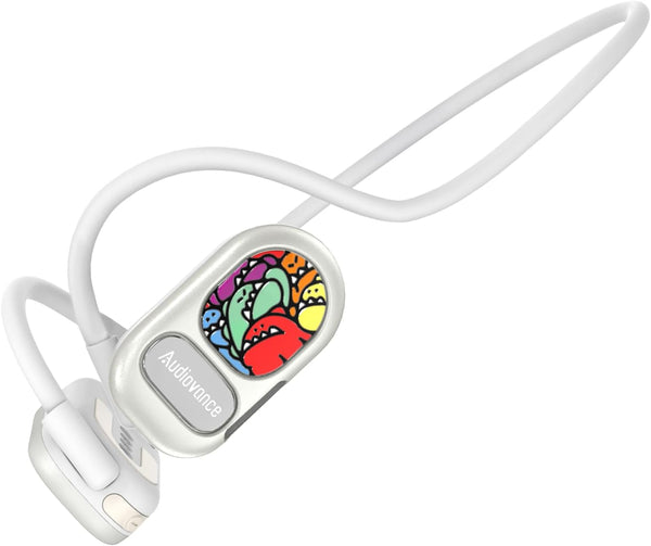 OpenComfy CF201 Next-Gen Running Headphones, Bluetooth Wireless Open Ear for Sports Gym Workout, Ultra Comfort &