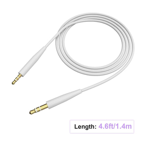 Replacement QC45 Audio Cable 3.5mm to 2.5mm Cord Compatible with Bose 700 QuietComfort 45 QC35 II QC35 QC25 OE2i