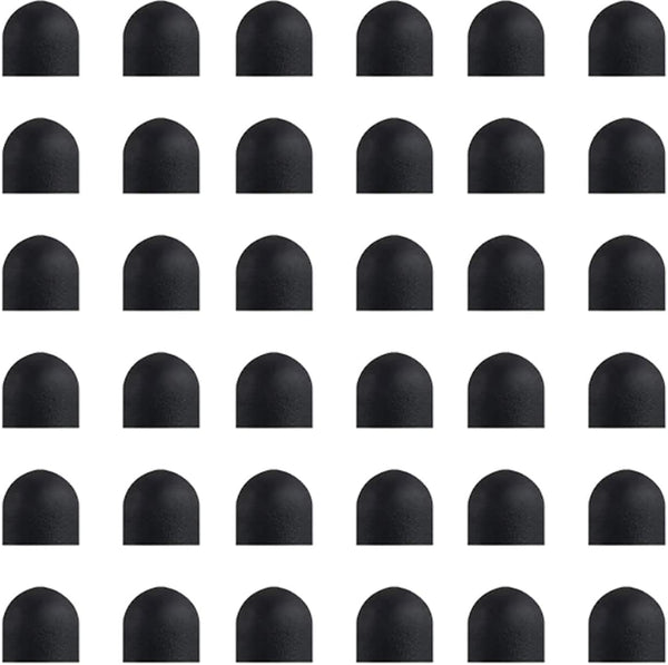 36Pcs Linfanc Stylus Rubber Tips for Stylus Pens, 0.24inch (6mm) Diameter