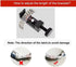 Compatible Bands for Xiaomi Redmi Watch 4, Stainless Steel Metal Replacement Strap Bracelet Accessories
