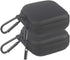 Portable Square Earphone Carrying Case, Mini Pouch Storage for Smartphone Earphone, 2-Pack