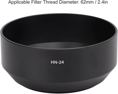 HN-24 Metal Camera Lens Hood Shade Protector for Nikon AF 75-210mm, AF 75-300mm, AF 100-300mm