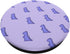 Funny & Cute Purple Dinosaur TRex In Purple For Women & Girl PopSockets Standard PopGrip