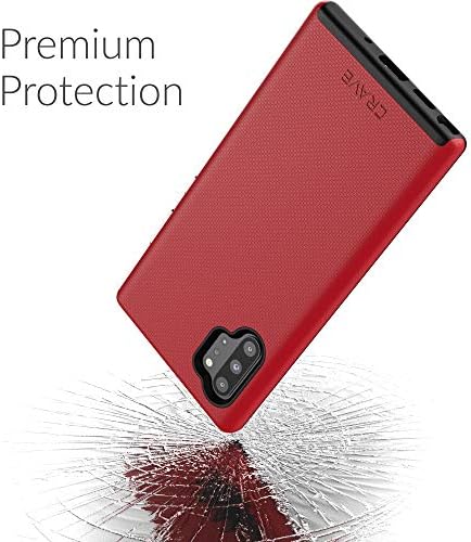 Crave Dual Guard Protection Series Case for Samsung Galaxy Note 10 Plus - Red