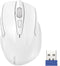 TECKNET Wireless Mouse, 2.4G Ergonomic Optical Mouse, Computer Mouse for Laptop, PC, Computer,