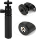 ZGHUNVRE 360 1/4" Aluminum Alloy Small Ball Head Selfie Stick, Universal Motion Camera Handle with Adjustable Angle