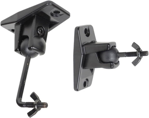 VideoSecu Universal Wall Ceiling Audio Speaker Mount for Home Theater - 4 Packs MS40B4 WN3 Speaker Bracket.