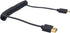 1FT-4FT, 4K@60Hz 3D 5 4, 7/6 Duttek Micro HDMI to HDMI Coiled Cable HDMI to Micro HDMI Adapter Cable Extreme Slim/Thin